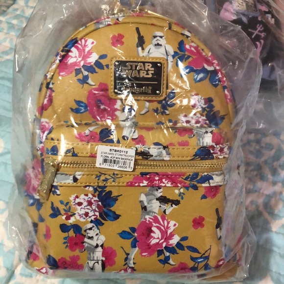 Loungefly Handbags - NWT Stormtrooper Floral Loungefly